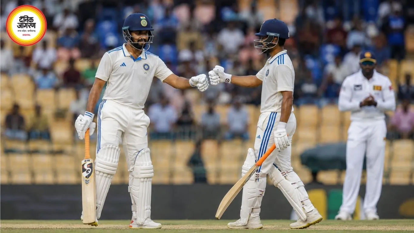 IND vs SL: चोट से उबरकर पंत ने जड़ी फिफ्टी, जुरेल के साथ शतकीय साझेदारी; भारत 419/6