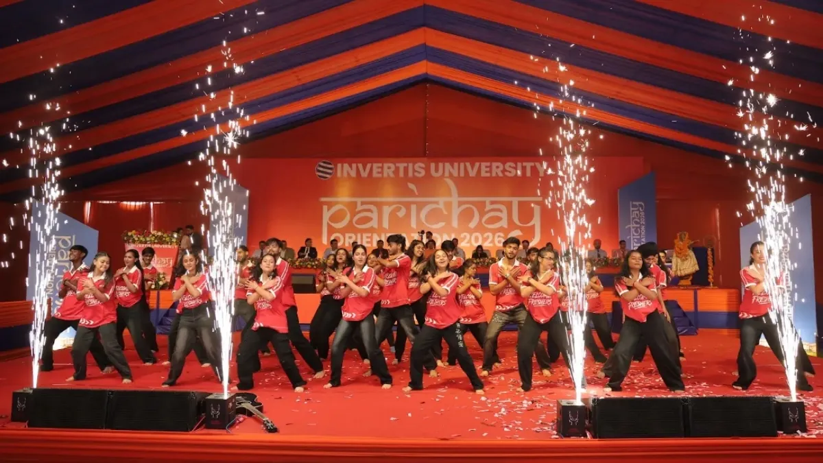 Invertis University का Grand Orientation ‘Parichay’ नए Students के लिए रहा Inspiring शुरुआत
