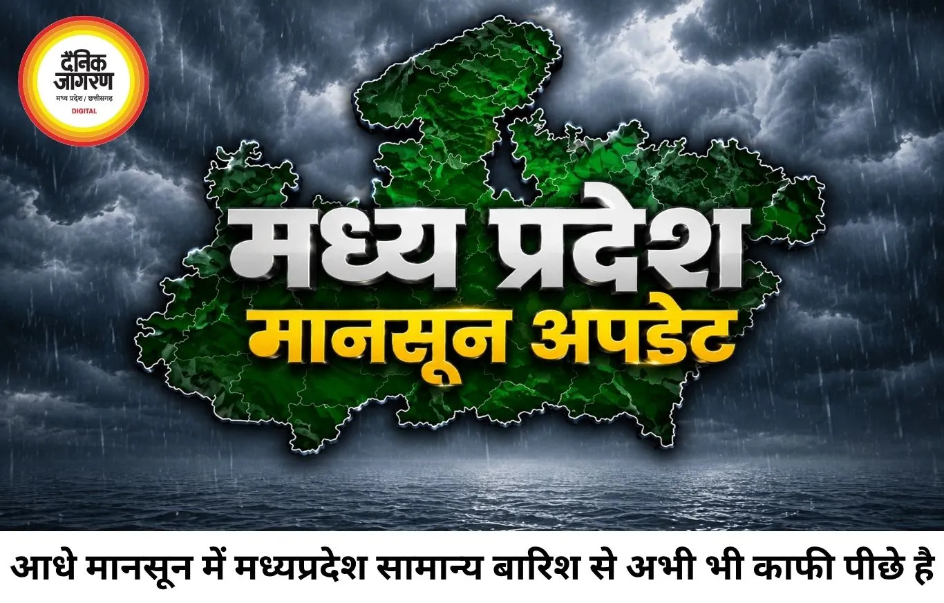 आधे मानसून में पिछड़ा मध्यप्रदेश, सामान्य से 15% कम बारिश; 42 जिलों में सूखे जैसे हालात