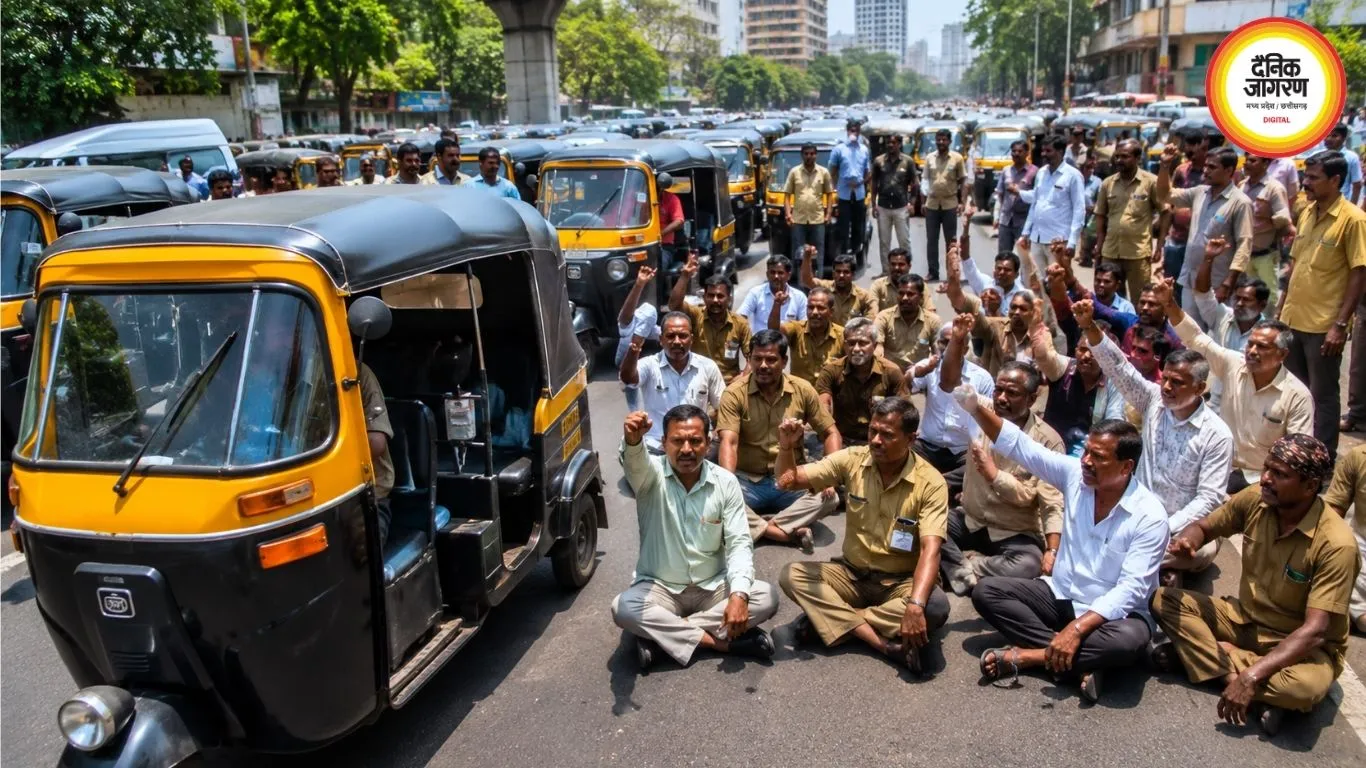 मुंबई में मराठी नियम के विरोध में ऑटो हड़ताल, ड्राइवर बोले- 55 की उम्र में भाषा सीखना आसान नहीं