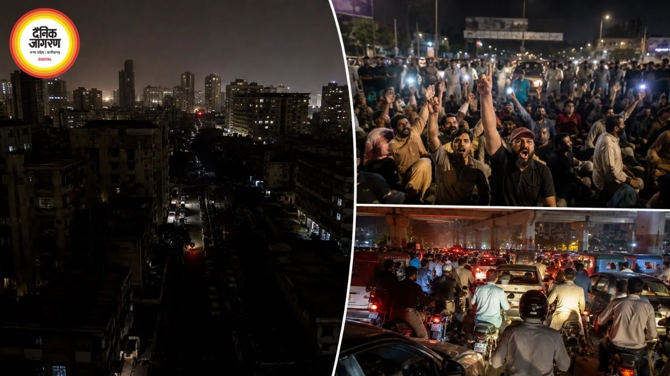 पाकिस्तान के बड़े शहर बिजली संकट में, कराची में 12 घंटे तक कटौती; सड़कों पर उतरे लोग