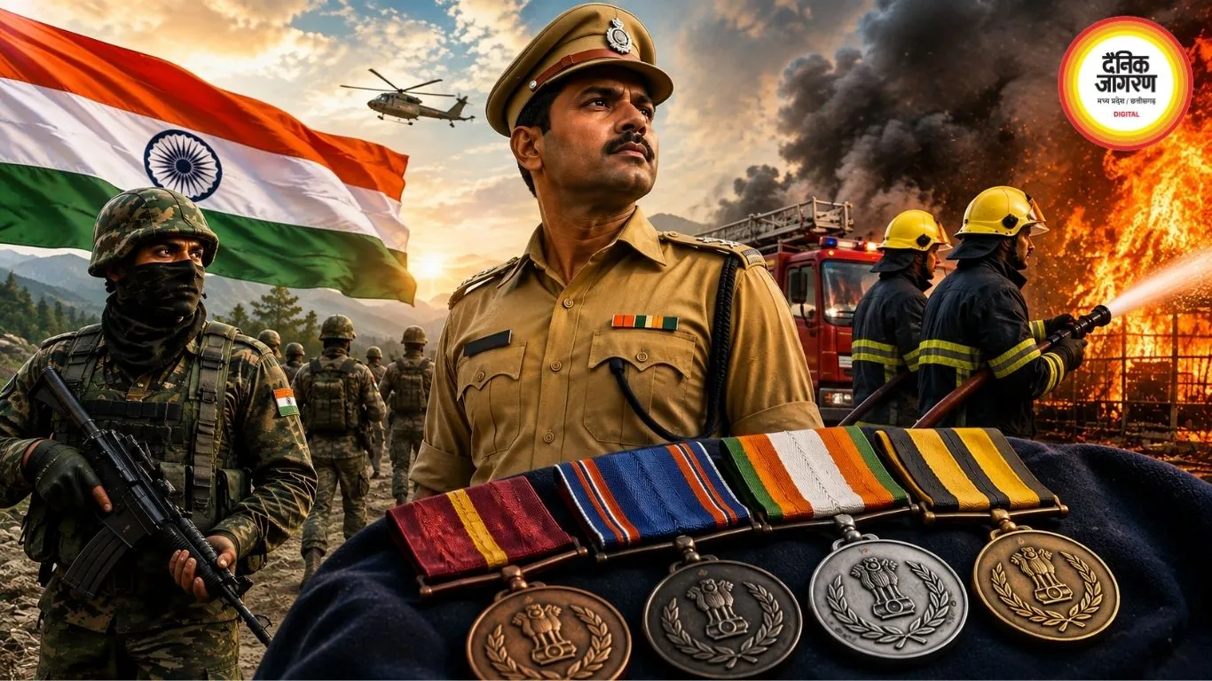 स्वतंत्रता दिवस पर 301 पुलिस-फायर कर्मियों को गैलेंट्री अवॉर्ड