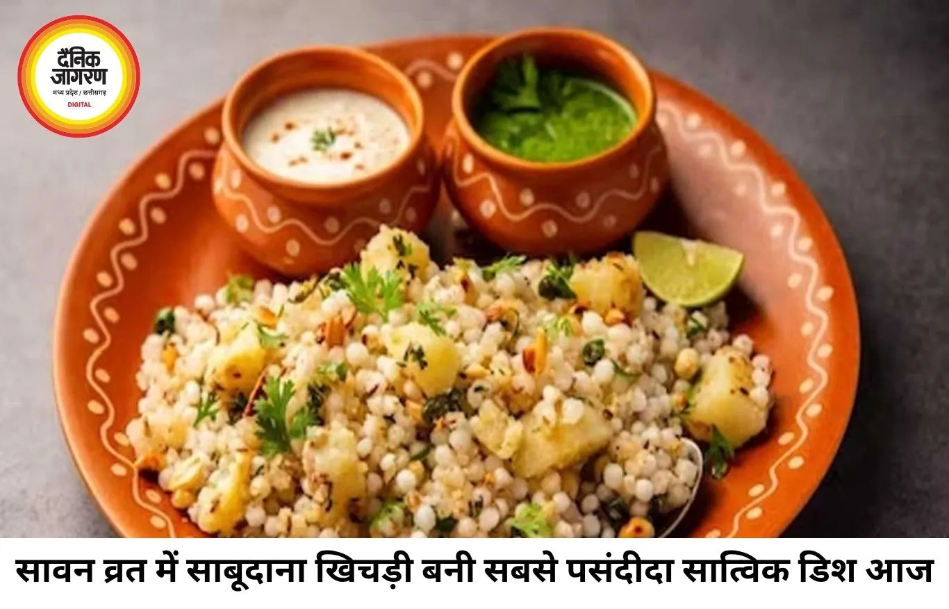 सावन व्रत में क्यों है साबूदाना खिचड़ी पहली पसंद? स्वाद, ऊर्जा और सेहत का बेहतरीन संगम