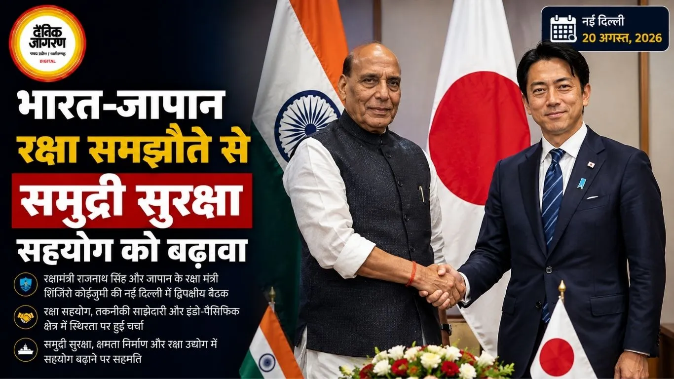 भारत-जापान रक्षा समझौते से समुद्री सुरक्षा सहयोग को बढ़ावा