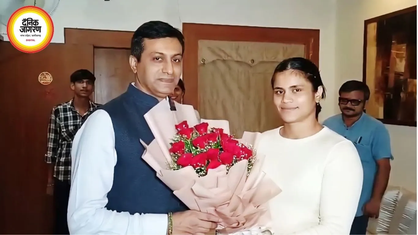ग्लासगो कॉमनवेल्थ में जूडो में रजत पदक जीतने वाली एमपी की बेटी यामिनी मौर्य का भोपाल में 