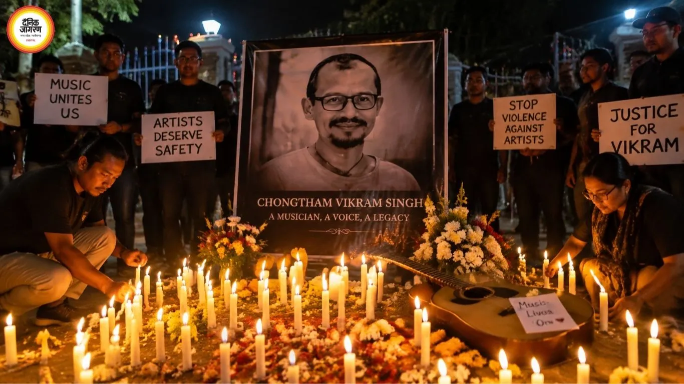 मणिपुर के संगीतकार चोंगथाम विक्रम सिंह पर हमले से पहले धमकी का दावा, FIR में दर्ज हुई पूरी घटना