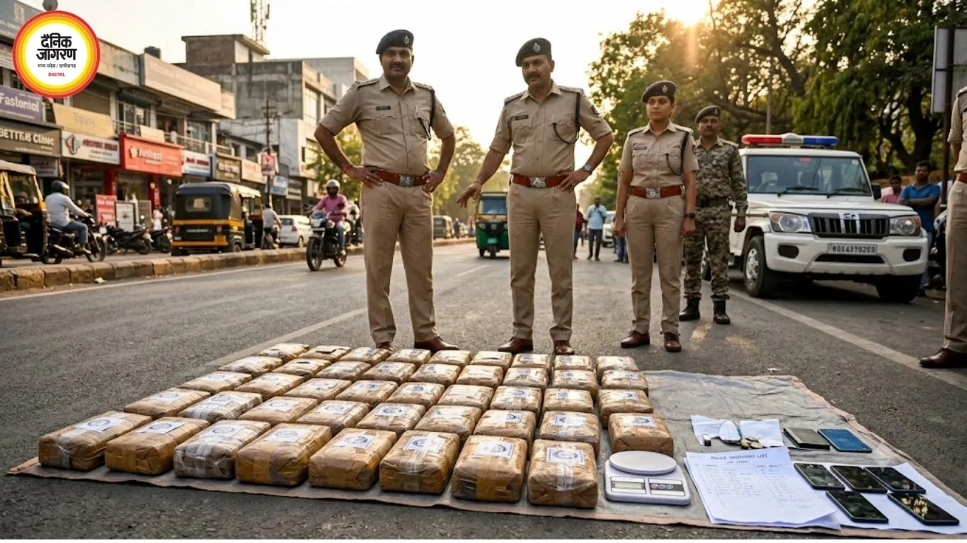 दुर्ग बस स्टैंड पर गांजा बेचने की कोशिश नाकाम, महाराष्ट्र का युवक 2.5 किलो मादक पदार्थ के साथ गिरफ्तार
