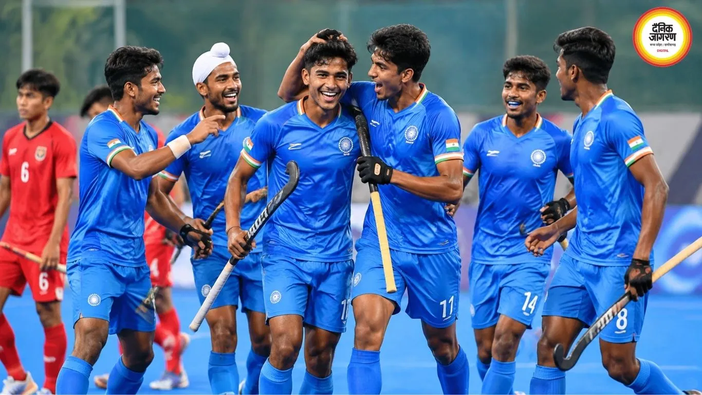 जूनियर हॉकी एशिया कप में भारत की धमाकेदार शुरुआत, इंडोनेशिया को 14-0 से रौंदा