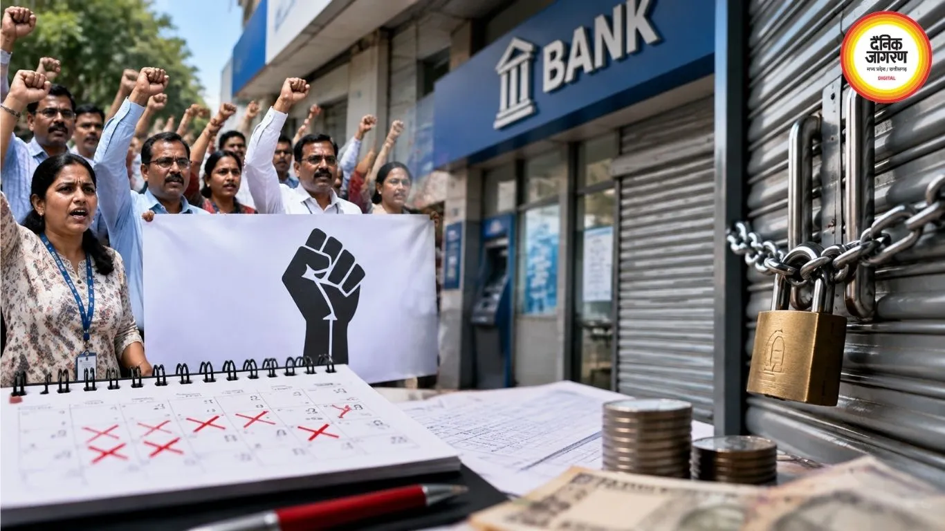 MP में सितंबर में कई दिन प्रभावित रहेंगी बैंक सेवाएं, हजारों कर्मचारी हड़ताल पर जाएंगे