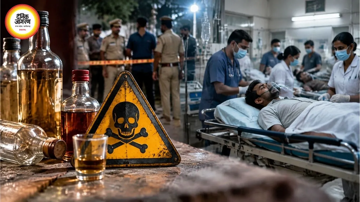 मध्य प्रदेश में जहरीली शराब का कहर! संदिग्ध मेथेनॉल से 12 लोगों की मौत, 34 अस्पताल में भर्ती