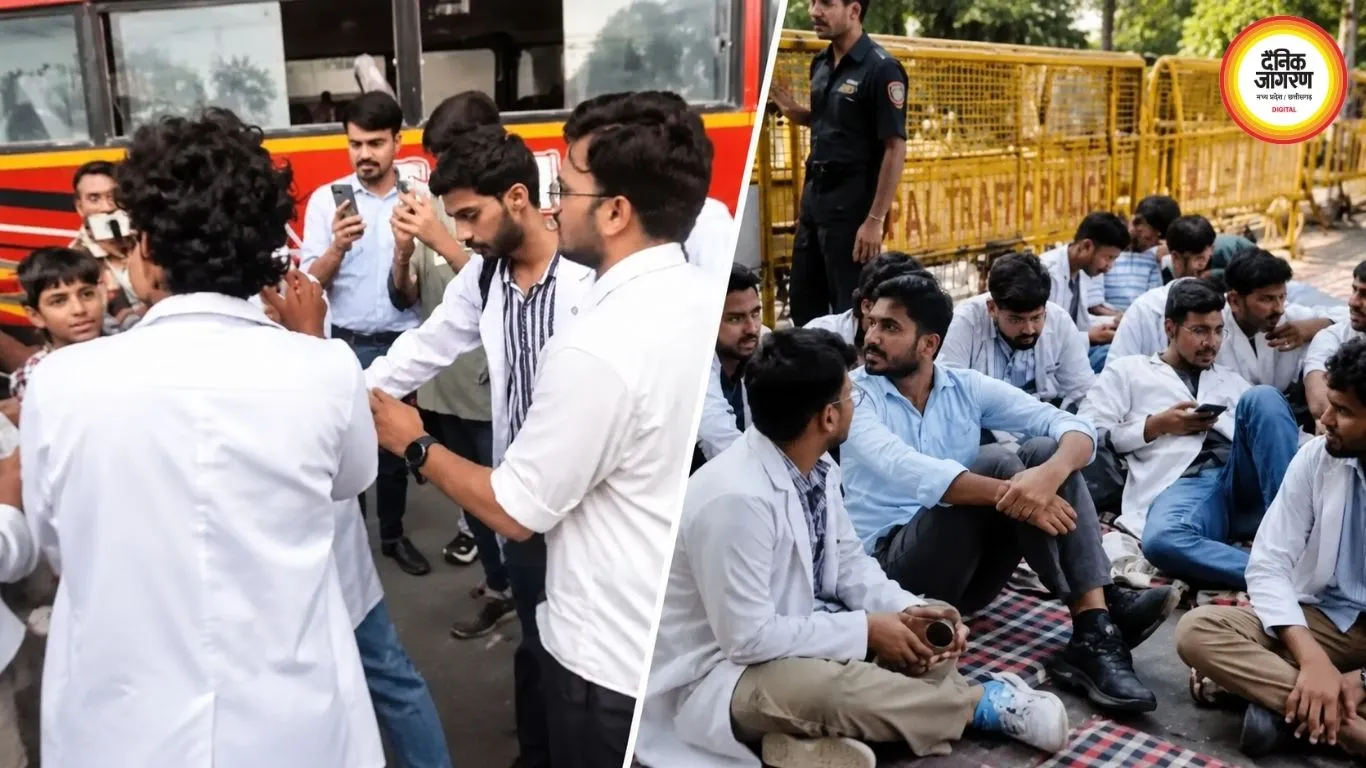 स्टाइपेंड बढ़ाने की मांग पर MP के इंटर्न डॉक्टरों का आंदोलन तेज, 12 बजे बाद OPD बंद