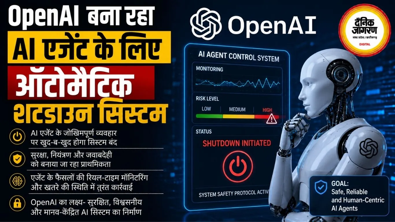 OpenAI बना रहा AI एजेंट के लिए ऑटोमैटिक शटडाउन सिस्टम