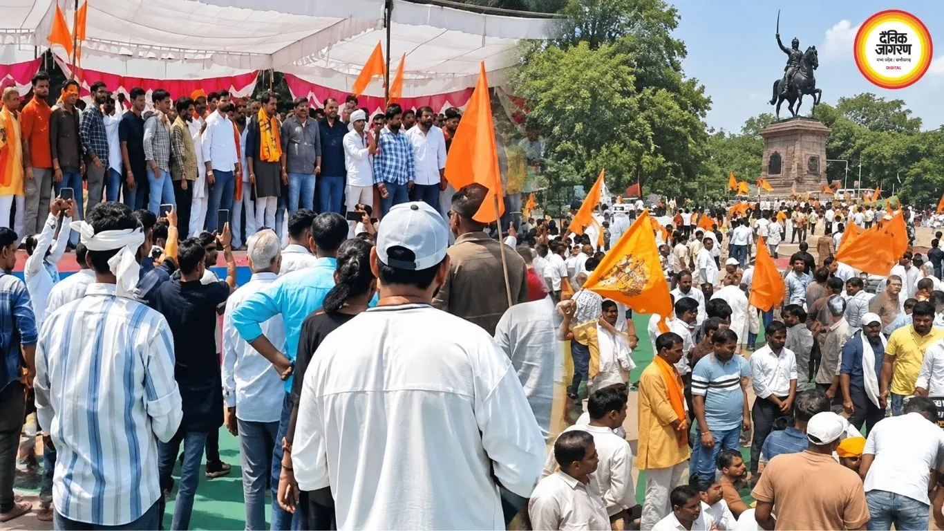 ग्वालियर में बंद का असर नहीं दिखा, मांगों को लेकर फूलबाग में जुटे कई संगठनों के कार्यकर्ता