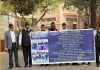 24 साल से लंबित वेतन–पेंशन के मुद्दे पर NTPC मुख्यालय के बाहर 96 पूर्व सैनिकों का प्रदर्शन