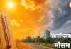 CG Weather Update: भीषण गर्मी के बीच 5 दिन बारिश और आंधी का अलर्ट