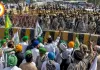 दिल्ली कूच पर निकले किसानों को शंभू बॉर्डर पर रोका, भारी पुलिस बल तैनात