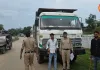 सीधी में अवैध खनन पर प्रशासन का बड़ा एक्शन, संयुक्त अभियान में 7 वाहन जब्त