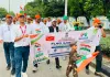 तिरंगा सड़कों पर न बिखरे, इंडिया पोस्ट और सूरत फ्यूचर फाउंडेशन ने शक्ति ग्रुप कंपनीज के सहयोग से निकाली जागरूकता रैली, 350 जगह लगाए कलेक्शन बॉक्स