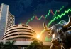 शेयर बाजार में तेजी: सेंसेक्स 200 अंक चढ़कर 77,900 के करीब, बैंकिंग-रियल्टी शेयरों में खरीदारी