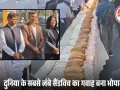 भोपाल में 269.9 फीट लंबा सैंडविच तैयार, लिम्का रिकॉर्ड की निगरानी में बना नया कीर्तिमान