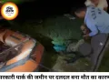 सरकारी पार्क की जमीन पर बने दलदल में महिला डूबी, तीन घंटे बाद मिला शव