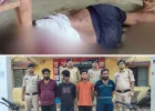 पंचायत चुनाव के झगड़े का लिया बदला, पटाखे के बहाने घर में घुसकर युवक की हत्या — 2 नाबालिग समेत 6 गिरफ्तार