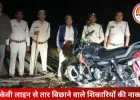 मैहर में बिजली का जाल हटाया, वन्यजीवों की सुरक्षा में वन विभाग का एक्शन