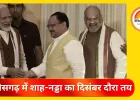 छत्तीसगढ़ में राजनीतिक हलचल तेज: पीएम मोदी के बाद अब अमित शाह और जेपी नड्डा का दौरा तय