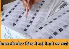 भोपाल की वोटर लिस्ट से हटेंगे 4.40 लाख से ज्यादा मतदाता, ‘नो मैपिंग’ वाले 1.21 लाख को नोटिस
