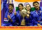 भारत ने स्क्वॉश वर्ल्ड कप मिक्स्ड टीम में पहला गोल्ड जीता: हॉन्गकॉन्ग को 3-0 से हराया