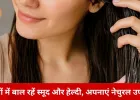 सर्दियों में बालों की देखभाल: नेचुरल इंग्रेडिएंट्स से पाएं स्मूद और चमकदार बाल