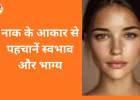 Nose Shape Personality Female: समुद्र शास्त्र में नाक की बनावट से स्त्री का स्वभाव और भविष्य, जानें कौन-सी नाक देती है रानी जैसा सुख