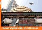 सेंसेक्स 79 अंक बढ़कर 83,818 पर बंद, निफ्टी में 48 अंक की तेजी; ऑटो और एनर्जी शेयरों में जोरदार खरीदारी