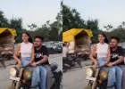 ओए इंदौरी का स्टंट वीडियो वायरल, टंकी पर बैठकर बिना हेलमेट चलाई बाइक