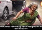 भोपाल में हैवानियत: चलती कार से बुजुर्ग महिला को फेंका, खून से लथपथ मिली, सीने में मिले स्टेप्लर पिन