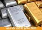 सोने-चांदी की कीमतों में बड़ी गिरावट, ईरान संकट का असर