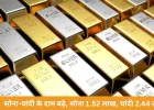 चांदी आज 13,000 बढ़कर 2.44 लाख, सोना 4,000 महंगा, इस साल सोने के दाम बढ़े 19,000