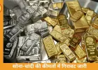 सोना-चांदी की कीमतों में गिरावट जारी: चांदी 2,753 टूटी, सोना 246 सस्ता, जंग के बीच 45 दिन में बड़ी गिरावट