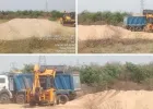 सिंगरौली में अवैध रेत पर बड़ा एक्शन: संयुक्त टीम की दबिश, 150 घन मीटर रेत जब्त