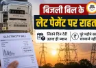 बिजली बिल के लेट पेमेंट पर बड़ी राहत, अब जितने दिन देरी उतना ही लगेगा ब्याज