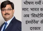 भीषण गर्मी की मार: भारत को है अब 'सिस्टेमिक इंश्योरेंस' की दरकार