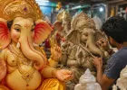 गणेशोत्सव से पहले रायपुर के मूर्तिकारों की बदली रणनीति, AI डिजाइन वाली प्रतिमाओं से बना रहे दूरी