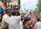 सतना कलेक्ट्रेट प्रदर्शन में सरकारी वाहन से तोड़फोड़, कई आरोपियों पर BNS के तहत मामला दर्ज