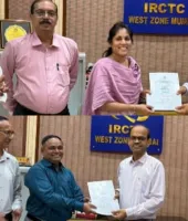 मुंबई: आईआरसीटीसी ने Employee of the Month के विजेताओं को किया सम्मानित