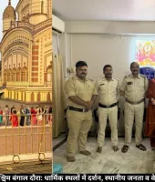 अभिनेत्री सबिता कालवार का पश्चिम बंगाल दौरा: धार्मिक स्थलों में दर्शन, स्थानीय जनता व वेस्ट बंगाल पुलिस से मिला सम्मान