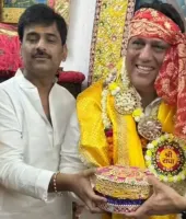 गोविंदा ने वृंदावन में बांके बिहारी के दर्शन किए, बोले- यहां आकर मन को मिली गहरी शांति