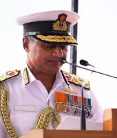 INS निपुण कमीशन्ड: नौसेना प्रमुख ने कहा- भास्कर खतरे, हर वक्त तैयार रहना जरूरी
