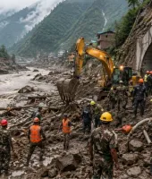 नेपाल में बाढ़ का कहर: हाइड्रोपावर प्रोजेक्ट्स में 933 कर्मचारी लापता, सुरंगों में फंसे लोगों को बचाने की जंग तेज