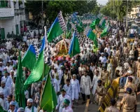 भोपाल में ईद मिलादुन्नबी के दो जुलूस, मंगलवारा-अशोका गार्डन से निकले; कई रास्तों पर ट्रैफिक डायवर्ट