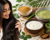 DIY Hair Mask: दही, मेथी और एलोवेरा से बनाएं नेचुरल हेयर मास्क, फ्रिजी और रूखे बालों के लिए आजमाएं ये तरीके